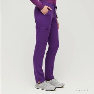 Yola Skinny FIGS Digital Purple XXS NWT